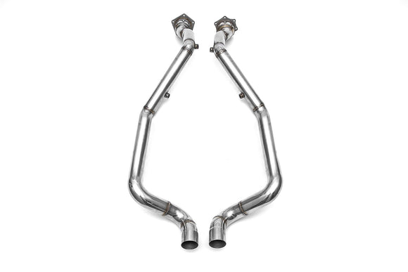 Fabspeed Porsche 970 Panamera Turbo / Turbo S Primary Cat Bypass Pipes (2010-2016)