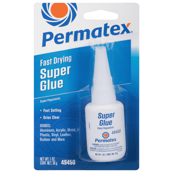 Permatex Ultra Bond 495 Super Glue, 2 X 3G