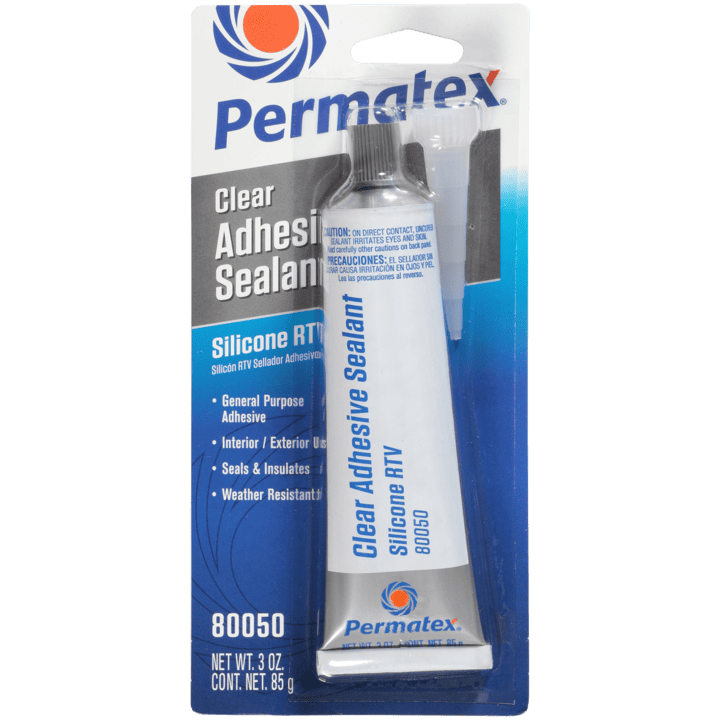Permatex Clear Rtv Silicone Sealant 66Br, 80 ml