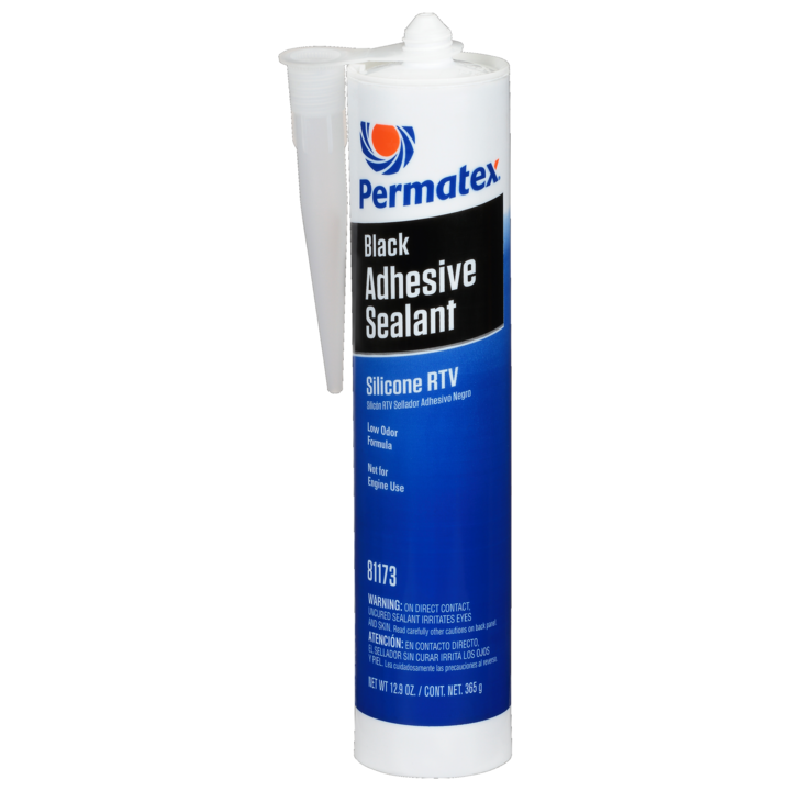 Permatex Black Rtv Silicone Adhesive Sealant 16C, 300 ml