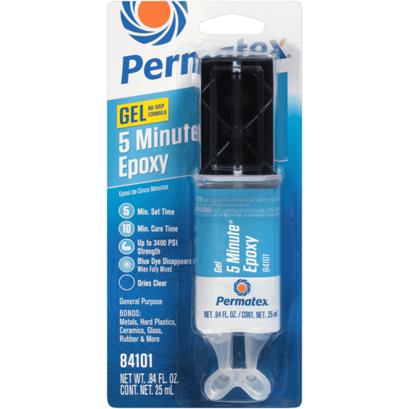 Permatex 5 Minute Epoxy Qm50A, 25 ml
