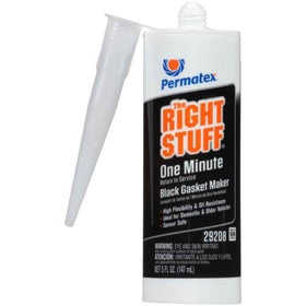 Permatex The Right Stuff Black Instant Gasket, 147 ml