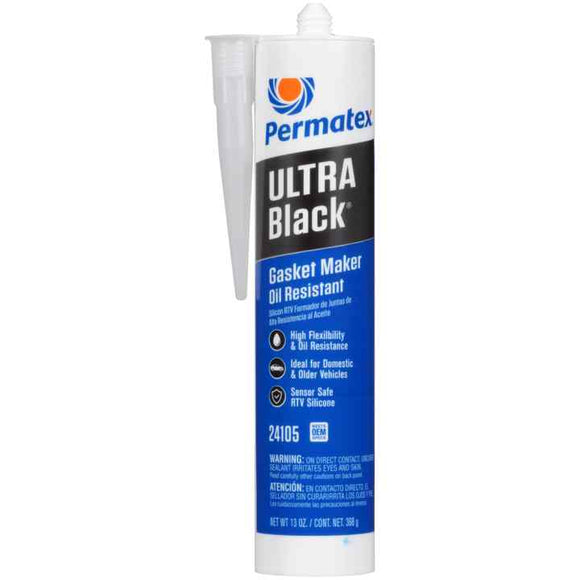 Permatex Ultra Black Gasket Maker 598C, 300 ml