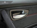 Autotecknic Dry Carbon Interior Door Handle Trims - BMW E82 1M-2