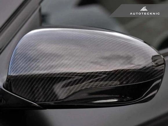 Autotecknic Replacement Version II Dry Carbon Mirror Covers - BMW F06/ F12/ F13 M6