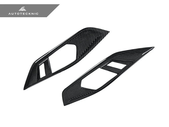 Autotecknic G8X M3 / M4 Dry Carbon Interior Door Handle Trim Set