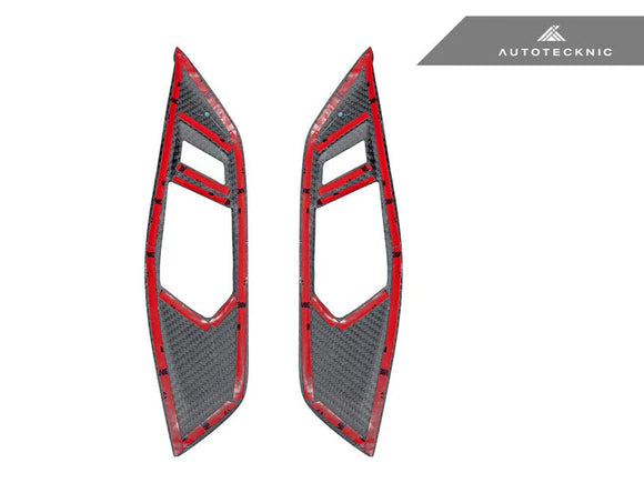 Autotecknic G8X M3 / M4 Dry Carbon Interior Door Handle Trim Set