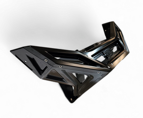 Elektric Offroad 2022-2025 Polaris Rzr Pro R/ Pro S/Turbo R Billet Front Winch Bumper Anodized Black