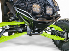 Elektric Offroad 2022-2025 Polaris Rzr Pro R/ Pro S/Turbo R Billet Front Winch Bumper Anodized Black - 0