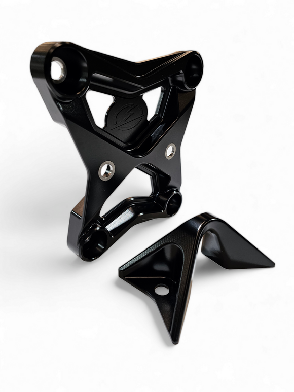 Elektric Offroad 2017-2021 Can Am X3 Maverick Volt Radius Rod Plate Anodized Black