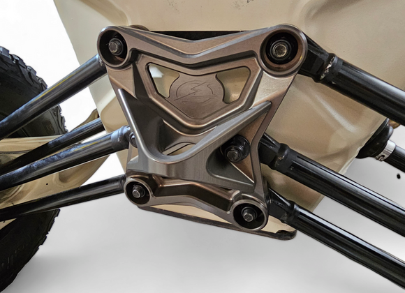 Elektric Offroad 2017-2021 Can Am X3 Maverick Volt Radius Rod Plate Anodized Gun Metal