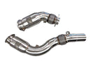 MAD BMW S55 Catted Downpipes M2C M3 M4 W/ Flex Section-1