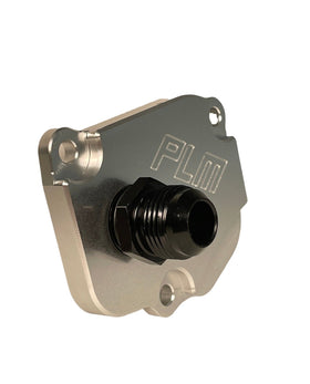 Precision Works Timing Chain Vented Tensioner Cover Plate AN10 Oil Return Honda K-Series