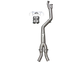 MAD BMW S58 4" Fat Boy Single Midpipe M3 M4 G80 G82 - 0