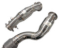 MAD BMW S58 Catted Downpipes M2 M3 M4 G87 G80 G82 G83 W/ Flex Section-3