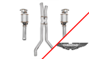 Fabspeed Aston Martin V8 Vantage Sport Cat X-Pipe Exhaust System (2005-2010)-8