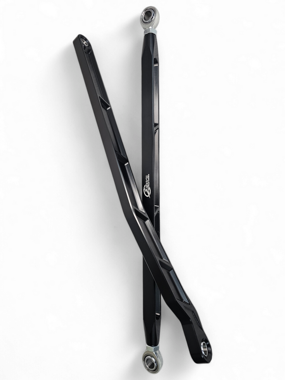 Elektric Offroad 2022+ Polaris Rzr Pro R Turbo R Billet High Clearance Radius Rods Anodized Blk