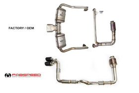 Fabspeed Porsche 718 Boxster/Cayman Supercup Turboback Exhaust System (2017+) - 0