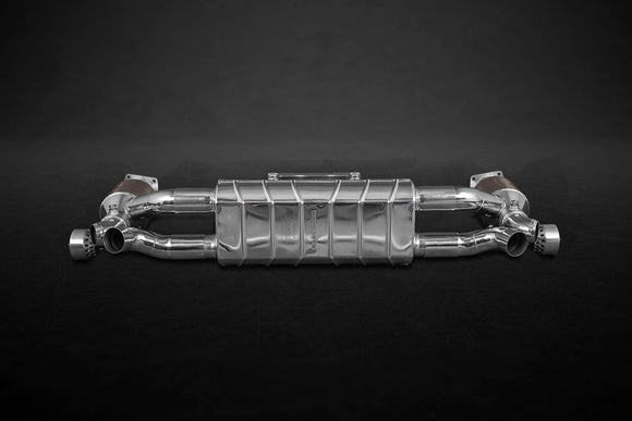 Porsche 991 And 991.2 Turbo/Turbo S Valved Exhaust & 200 Cell Sport Cats (With CES-3 Remote)