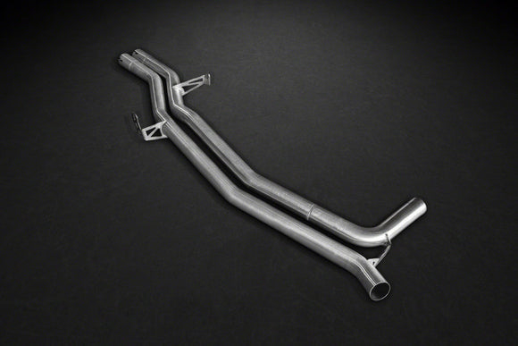 Porsche Macan S & Turbo - Valved Exhaust System, Mid Pipes, Incl CES-3 Programmable Controller