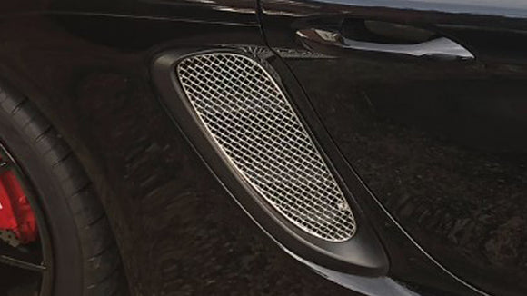Zunsport Porsche 718 Boxster / Cayman Full Grille Set - Silver Finish