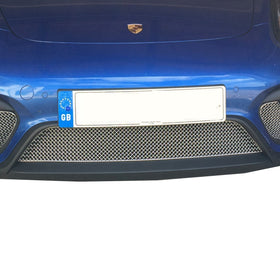 Zunsport Porsche Cayman/Boxster 981 GTS - Centre Grille - Silver finish
