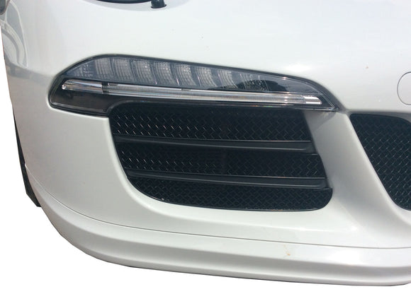 Zunsport Porsche 991.1 GTS - Outer Grille Set (Without Parking Sensors) - Black Finish