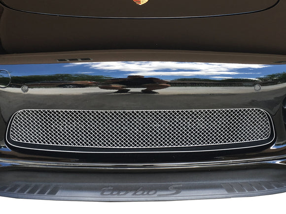 Zunsport Porsche 991 Turbo And Turbo S Gen 1 - Centre Grille - Silver Finish