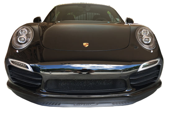 Zunsport Porsche 991 Turbo S Gen 1 Full Grille Set - Black Finish