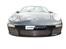 Zunsport Porsche Carrera 997.2 C4 + C4S Full Front Grille Set (Manual /Tip)  - Silver finish-1