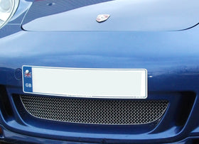 Zunsport Porsche 997.1 GT3 - Centre Grille - Silver finish