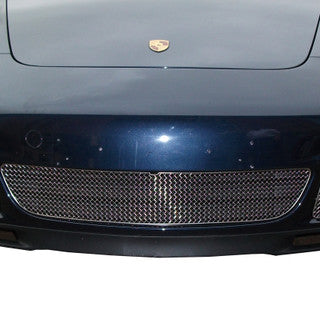 Zunsport Porsche Carrera 997 Turbo Full Front Grille Set (Manual /Tip) - Silver finish