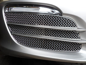 Zunsport Porsche Boxster 981 - Outer Grille Set (Without Parking Sensors) - Silver finish