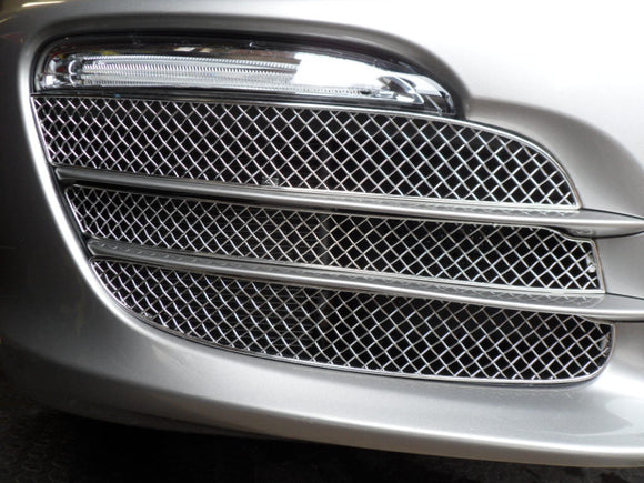 Zunsport Porsche Boxster 981 - Outer Grille Set (Without Parking Sensors) - Silver finish