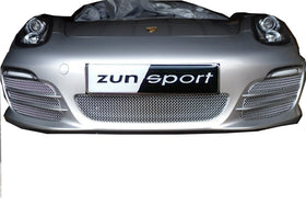 Zunsport Porsche Cayman/Boxster 981 (All)  Complete Grille Set - Silver finish