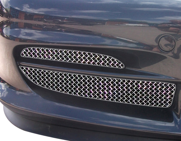 Zunsport Porsche 996 Carrera GT3 - Outer Grille Set - Silver finish
