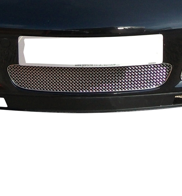 Zunsport Porsche 996 Turbo +C4S -Centre Grille - Silver finish