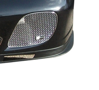 Zunsport Porsche 996 Turbo +C4S Front Grille Set - Silver finish