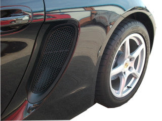 Zunsport Porsche Cayman S 981 Full Grille Set - Black finish
