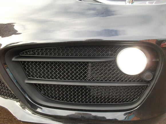 Zunsport Porsche Cayman S 981 (Manual/PDK with Parking Sensors) - Outer Grille Set - Black finish