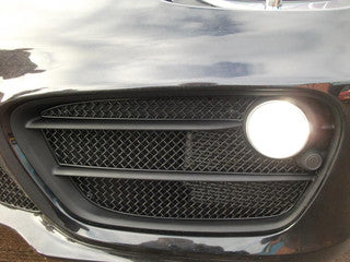 Zunsport Porsche Cayman 981 (Manual/PDK with Sensors) Front Grille Set - Black finish
