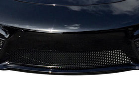 Zunsport Porsche Cayman 981 (Manual/PDK with Sensors) Front Grille Set - Black finish - 0