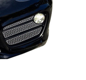 Zunsport Porsche Cayman 981 (Manual/PDK without Sensors) - Outer Grille Set - Silver finish