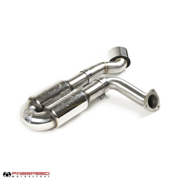 Fabspeed Porsche 911 Carrera Supercup Exhaust System (1976-1989)