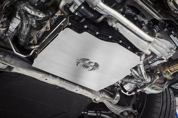 Fabspeed Porsche 991.2 Carrera Oil Pan Cover Skid Plate (2017-2019)