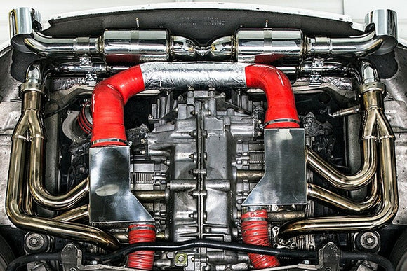 Fabspeed Porsche 993 Carrera RSR Deluxe Round Tips