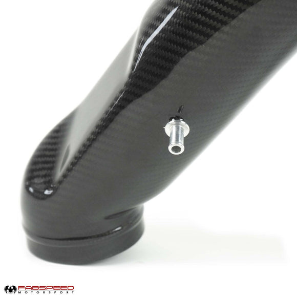 Fabspeed Porsche 993 Carrera RS Carbon Fiber Heater Duct Tube (1994-1998)