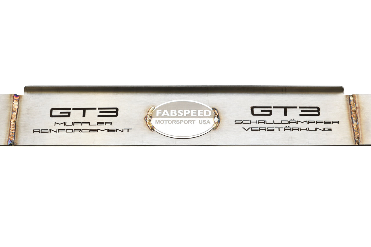 Fabspeed GT3 OEM Center Muffler Reinforcement (2006-2009) - 0