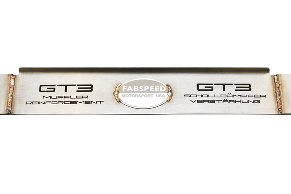 Fabspeed GT3 OEM Center Muffler Reinforcement (2006-2009)