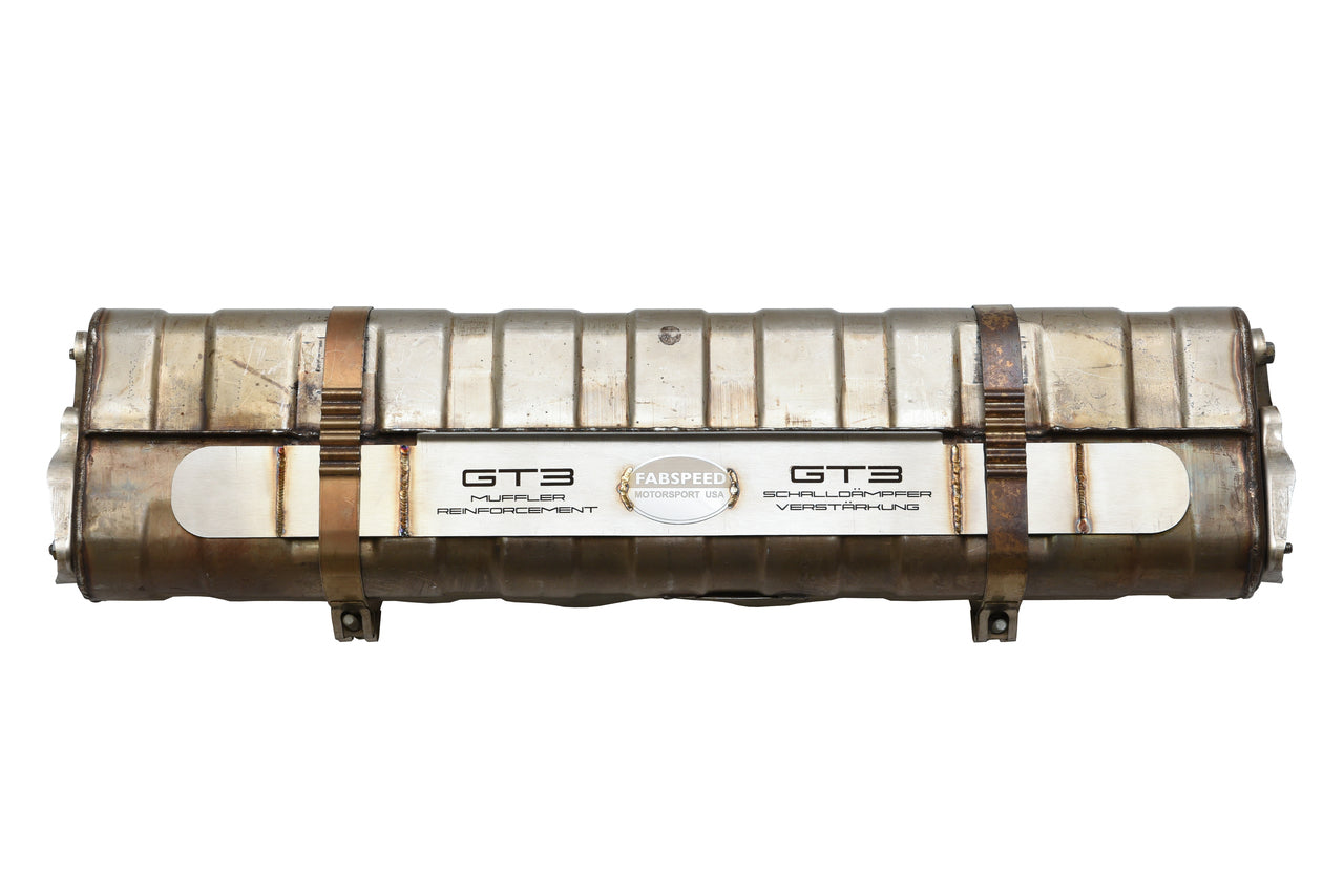 Fabspeed GT3 OEM Center Muffler Reinforcement (2006-2009)